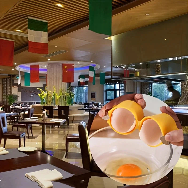 פותחן ביצים מנירוסטה – כלי מטבח קל לניקוי